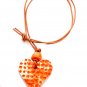 ceramic heart pendant
