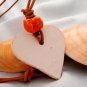 ceramic heart pendant