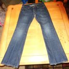 Old Navy The Diva Indigo Blue Dark Denim Jeans Low Rise Boot Cut Size 4 Ins 32"