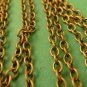 5 Meters of Antique Bronze Cross Chain 3mm by 4mm
