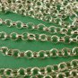 5 Meters Silver Coloured Cross Chain, 3mm