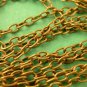 5 meters Antique Bronze Cross Chain 3mm x 2mm
