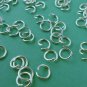 100 pcs 7mm Silver Jump Ring, Nickel free