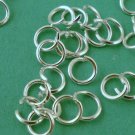100 pcs 5mm Silver Jump Ring, Nickel free