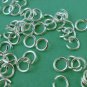 100 pcs 5mm Silver Jump Ring, Nickel free