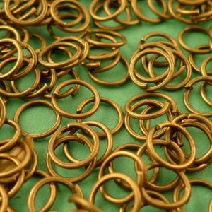 100 pcs 6mm Silver Jump Ring, Nickel free