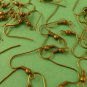 100 pcs 18mm Antique Bronze Earring Hooks