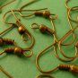 100 pcs 18mm Antique Bronze Earring Hooks
