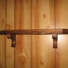 Hand Crafted Wood Wall Shelf