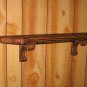 Hand Crafted Wood Wall Shelf