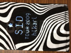 SID TOUR 2009 hikari Muffler Towel jrock