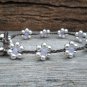 Light purple Ametyst Flower Bracelet