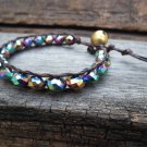 Single Line crystal Bracelet