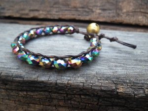 Single Line crystal Bracelet