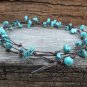 Wrap Turquoise Necklace/ Bracelet