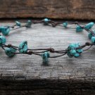 Turquoise Knot Anklet