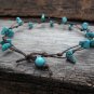 Turquoise Knot Anklet
