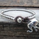 Single Line Silver Anklet