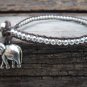 Single Line Silver Anklet