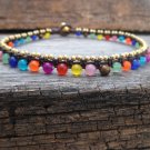Colorful Beaded Anklet