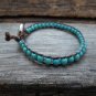 Single Line Turquoise Bracelet