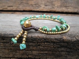 Turquoise Chain Bracelet