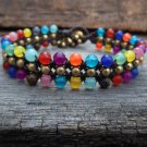 Candy  Brass Row Bracelet