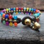 Candy  Brass Row Bracelet