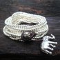 Silver Bead  Elephant /Necklace