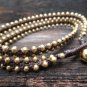 2 Wrap Brass Bracelet