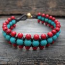 Hot and Cool Row Bracelet