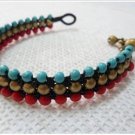 Hot and Cool Row Bras Bracelet