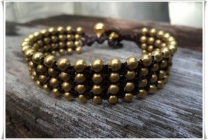 Hippie Brass Bracelet