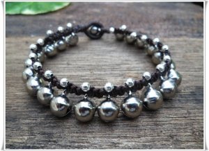 Jingling Bell Silver Bracelet