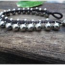 Jingling Bell Silver Anklet