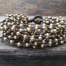 13 Line Hippie Knot Brass Bracelet