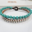 Multi Knot Cute Turquoise Bracelet