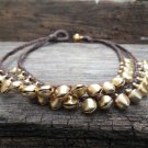 Hippie Jingling Gold Bell Anklet