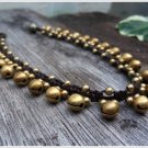 Row Brass Bell Anklet