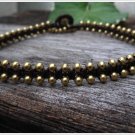 Brass Beads Anklet