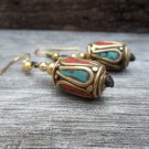 Handmade Stone Bead Earring
