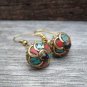Handmade Stone Bead Earring