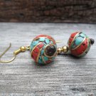 Handmade Stone Bead Earring