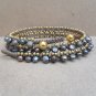 Wax cord With Pearl Bracelet/Necklace