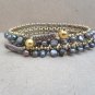 Wax cord With Pearl Bracelet/Necklace