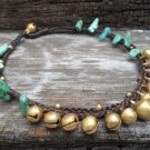 Jingling  Hilltribe Turquoise  Bead Anklet