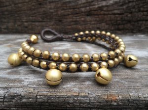 Braid Jingling Bead Bracelet