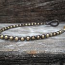 Single Line Brass Bracelet