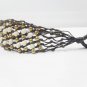 Net  Howlite Brass Bracelet