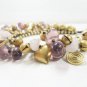 Luxurious  Sweet Pink  with Glass Bead Bracelet